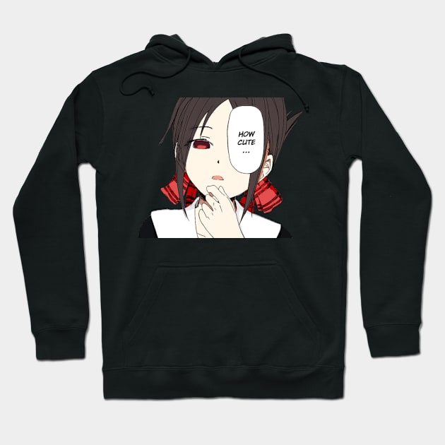 Kaguya How Cute Colored Hoodie by KokoroPopShop